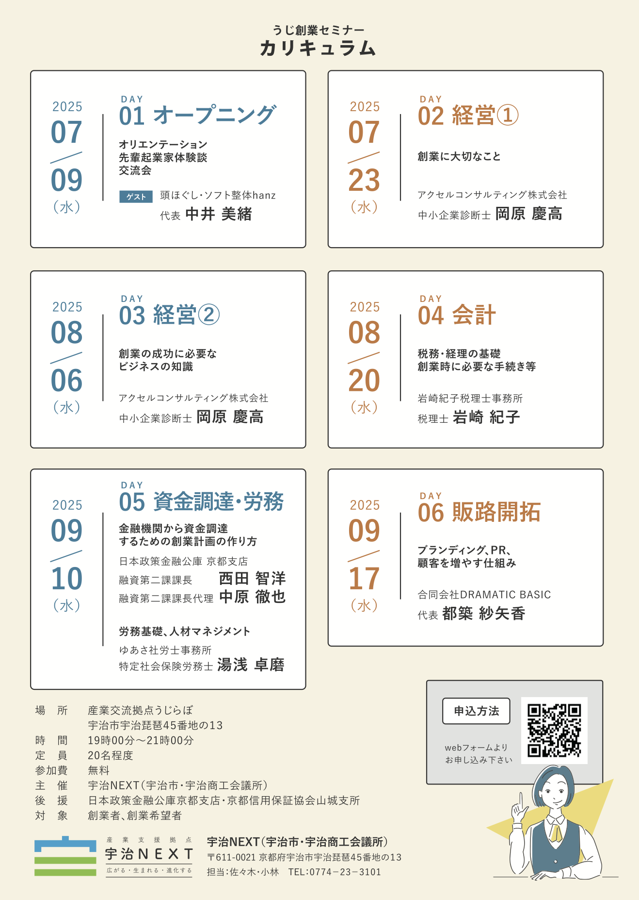 うじ創業セミナー